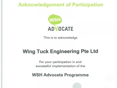 WSH Advocate Program